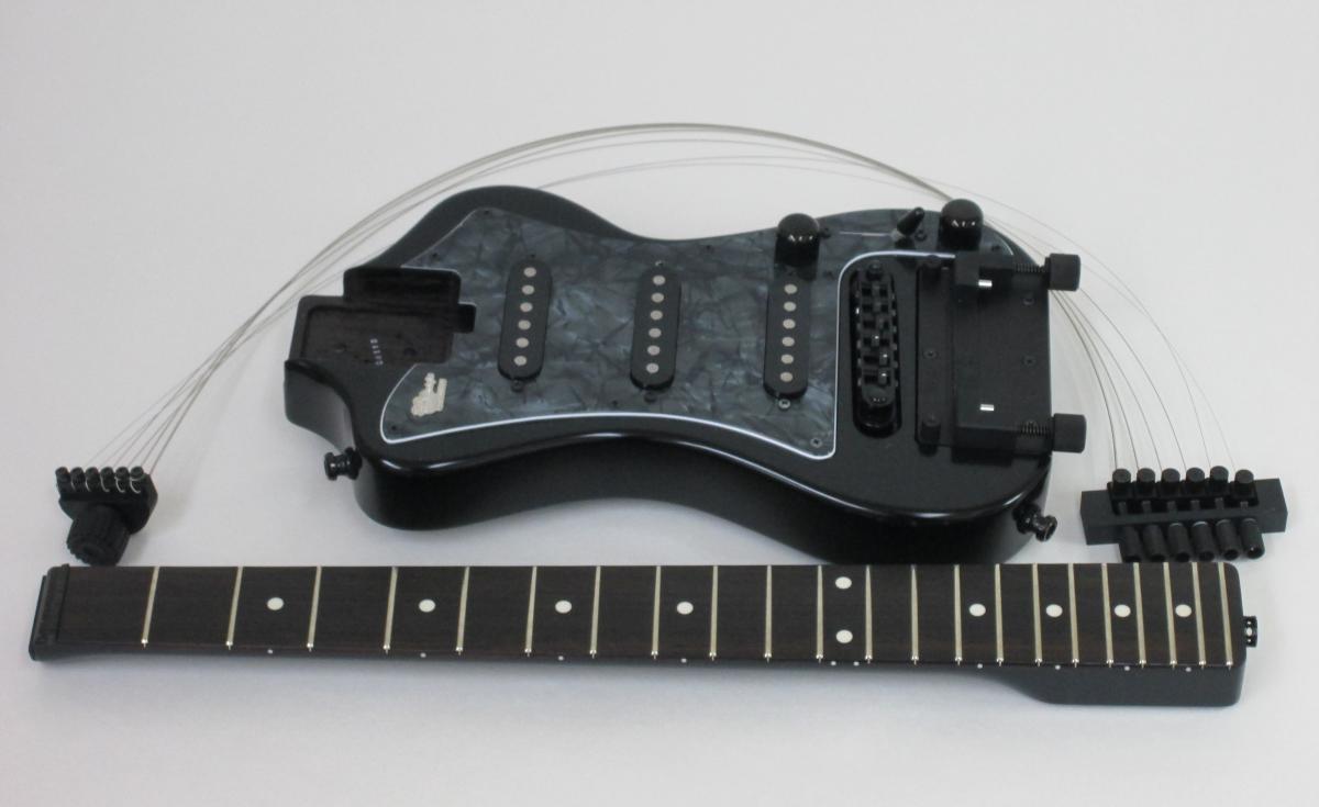 エスジーテクノロジーSGT-3DPEGL/N(ロングスケール）  トラベルギター